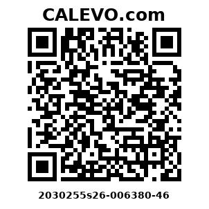 Calevo.com Preisschild 2030255s26-006380-46