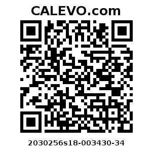 Calevo.com Preisschild 2030256s18-003430-34