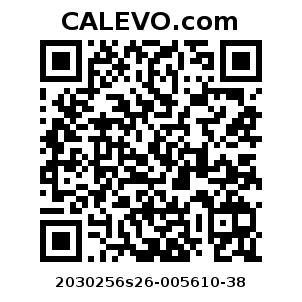 Calevo.com Preisschild 2030256s26-005610-38