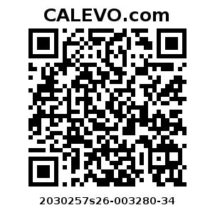 Calevo.com Preisschild 2030257s26-003280-34