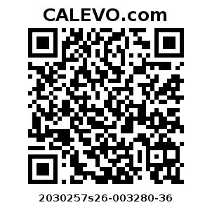 Calevo.com Preisschild 2030257s26-003280-36