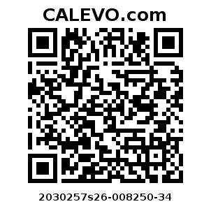 Calevo.com Preisschild 2030257s26-008250-34