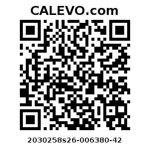 Calevo.com Preisschild 2030258s26-006380-42
