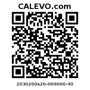 Calevo.com Preisschild 2030260s26-009000-40
