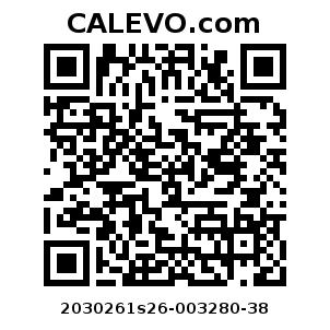 Calevo.com Preisschild 2030261s26-003280-38