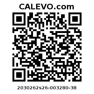 Calevo.com Preisschild 2030262s26-003280-38
