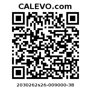 Calevo.com Preisschild 2030262s26-009000-38