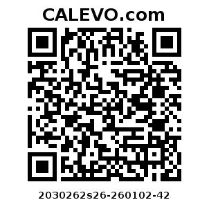 Calevo.com Preisschild 2030262s26-260102-42