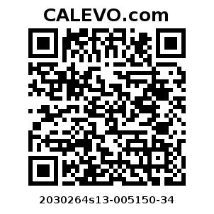 Calevo.com Preisschild 2030264s13-005150-34
