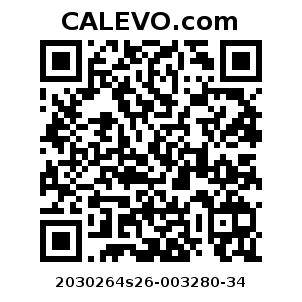 Calevo.com Preisschild 2030264s26-003280-34