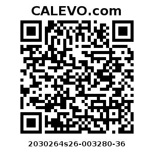 Calevo.com Preisschild 2030264s26-003280-36