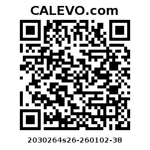 Calevo.com Preisschild 2030264s26-260102-38