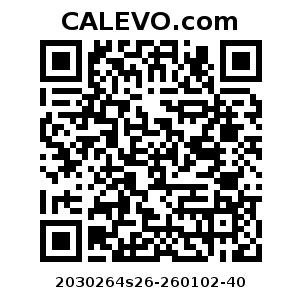 Calevo.com Preisschild 2030264s26-260102-40