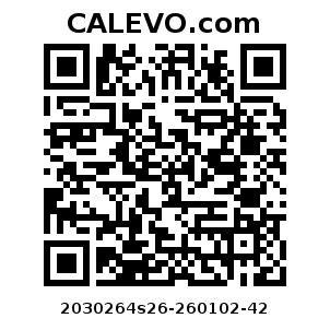 Calevo.com Preisschild 2030264s26-260102-42