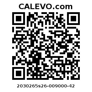 Calevo.com Preisschild 2030265s26-009000-42