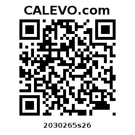 Calevo.com pricetag 2030265s26