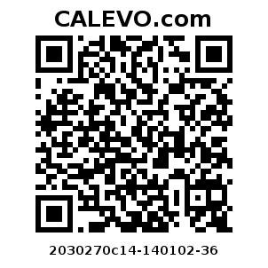 Calevo.com Preisschild 2030270c14-140102-36