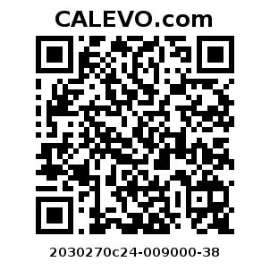 Calevo.com Preisschild 2030270c24-009000-38