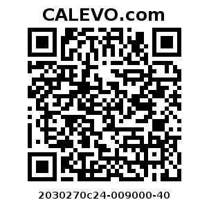 Calevo.com Preisschild 2030270c24-009000-40