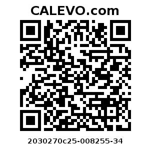 Calevo.com pricetag 2030270c25-008255-34