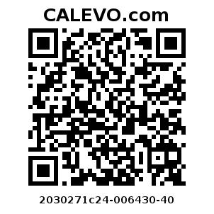 Calevo.com Preisschild 2030271c24-006430-40