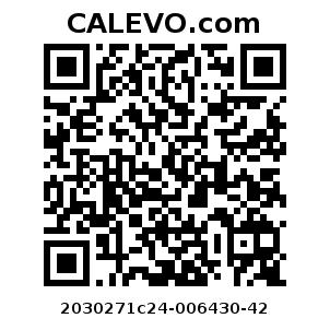 Calevo.com Preisschild 2030271c24-006430-42