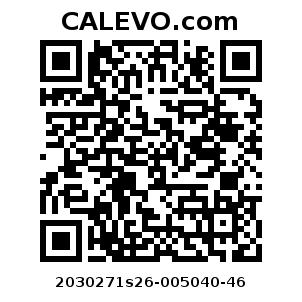 Calevo.com Preisschild 2030271s26-005040-46