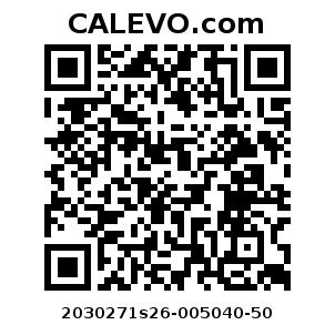Calevo.com Preisschild 2030271s26-005040-50