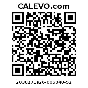 Calevo.com Preisschild 2030271s26-005040-52