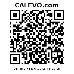 Calevo.com Preisschild 2030271s26-260102-50