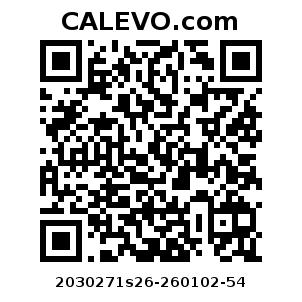 Calevo.com Preisschild 2030271s26-260102-54