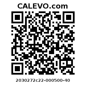Calevo.com Preisschild 2030272c22-000500-40