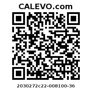 Calevo.com Preisschild 2030272c22-008100-36
