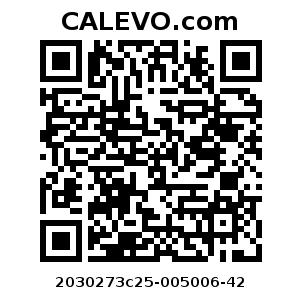 Calevo.com Preisschild 2030273c25-005006-42