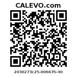 Calevo.com pricetag 2030273c25-006635-40