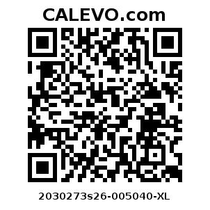Calevo.com pricetag 2030273s26-005040-XL