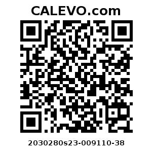 Calevo.com Preisschild 2030280s23-009110-38