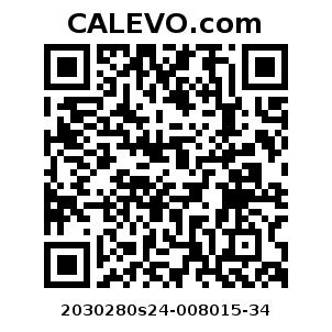 Calevo.com Preisschild 2030280s24-008015-34