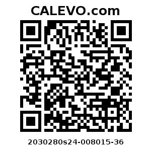 Calevo.com Preisschild 2030280s24-008015-36