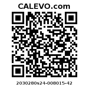 Calevo.com Preisschild 2030280s24-008015-42