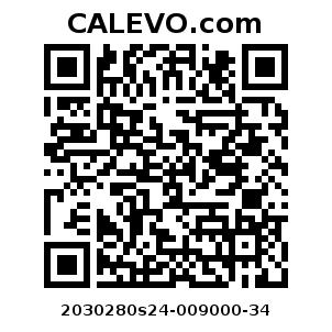 Calevo.com Preisschild 2030280s24-009000-34