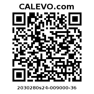 Calevo.com Preisschild 2030280s24-009000-36