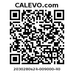 Calevo.com Preisschild 2030280s24-009000-40