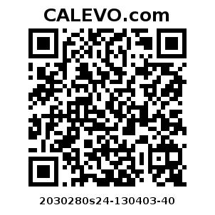 Calevo.com Preisschild 2030280s24-130403-40