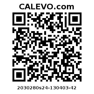 Calevo.com Preisschild 2030280s24-130403-42