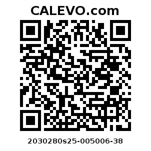 Calevo.com pricetag 2030280s25-005006-38