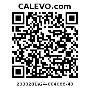 Calevo.com Preisschild 2030281s24-004066-40