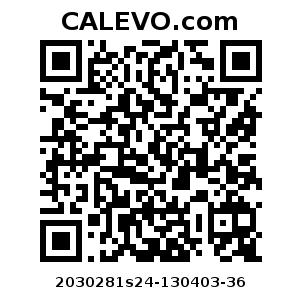 Calevo.com Preisschild 2030281s24-130403-36