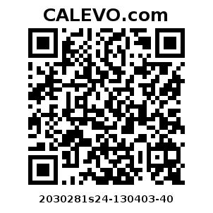 Calevo.com Preisschild 2030281s24-130403-40