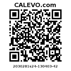 Calevo.com Preisschild 2030281s24-130403-42
